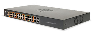 Cambium Networks cnMatrix Switch EX1028-P Intelligent Ethernet PoE+ Switch, 24x 1Gbit and 4x 1Gbps SFP fiber ports (MX-EX1028PXA-1)